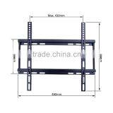 Factory Good Price New Design Vesa Standard up to 400*400 Fixed Lcd Plasma tv Wall Bracket Mount for 26" - 55" Screens thumbnail-3