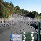 Red Paint T Post for Warnning