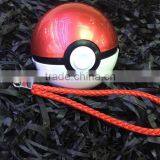 (Lowest Price) Game Cosplay Pokeman go 12000mah Power Bank Pokeball Mobile Charger With LED Light Pokemon thumbnail-4