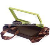 Chocolate Packaging Box,chocolate Box With Paper Divider,chocolate Box With Clear Lid