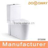 CE Certificate Economic Washdown Two Piece Toilet Bowl DT2020 thumbnail-2