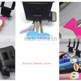 Manufacturer Supply Aluminium Alloy Telescopic Rod Mini Cartoon Selfie Stick,OEM Services Can be Provided thumbnail-3
