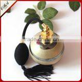 Handmade Luxury European Style Creative Air Bag Golden Glass Perfume Bottle,Round Empty Gasbag Spray Glass Bottle 100ml thumbnail-5