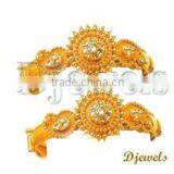 Bridal Kundan Bangles, 22K Gold Kundan Bangles, Kundan Jewellery