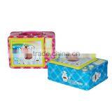 TV Shape Kids Tin Coin Bank With Handle and Lock thumbnail-4