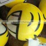 High Quality Hot Sell Mini PU Ball Toys With Emoji Printing Play Ball Yellow Ball Toys For Kids Children thumbnail-3