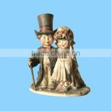 resin old couple wedding sculptures