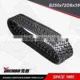 power snow rubber track(B250*DB72*LINKS)