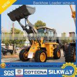 Backhoe Tire 16.9-24 WZ30-25 Backhoe Loader With 1 Cub Meter Construction Machine for Low Price Sale thumbnail-1