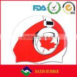 Durable Waterproof Bounce Silicone Swimming Cap thumbnail-4