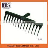 Steel Farming Rake With Prongs R103 thumbnail-4