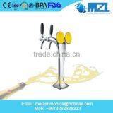 3 Liters Three Taps Chrome Plated Draft Beer Tower China Factory thumbnail-2