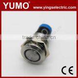 LA16JSF-11E Blue Push Button Monetary With Lamp Stainless Steel 12V DC thumbnail-2