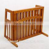 Professional Factory Top Quality 2 Panels Extended Wooden Pet Gate thumbnail-4