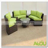 Audu Ratttan Wicker Outdoor Circular Sofas thumbnail-5