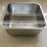 Commercial 304# Stainless Steel Square Sink thumbnail-2