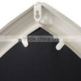 Antique White Gothic Iron Window Mirror thumbnail-2