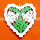 Beautiful Christmas Decoration Handmade Metal Heart thumbnail-1