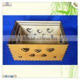 Various Color Painted Laser Engraved Finished Plywood Wooden Crates thumbnail-1