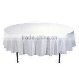 Wholesales White Color Round Table Coths for Restaurant