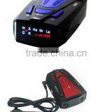 Hot-selling Radar Chronograph Car Radar Detector 360 Degree Russian/English Voice Remind Car Speed Limited V7 Radar Detector thumbnail-6