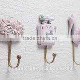Fashion Pink Lady Hat Hook Resin Clothes Hook thumbnail-2