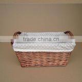 Wicker Laundry Basket Cabinet thumbnail-4