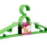 Hot Sale Green Plastic Coat Dress Hanger thumbnail-2