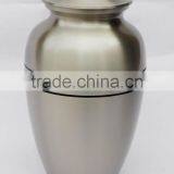 Metal Silver Coloured Shiny Finished Centerpiece Urns thumbnail-1