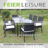 FEIER A6056CH 9 PCS Furniture Dining Set With 30% Discount thumbnail-1