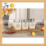 Canister Set With Stainless & Window Lid thumbnail-1