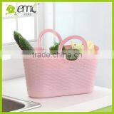 Emc Plastic Storage Basket With Handles thumbnail-2