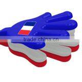Football Fans 24cm Plastic Hand Clapper/ Hot Sale Noise Maker Handclapper thumbnail-3