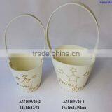 Fabric Christmas Basket thumbnail-1