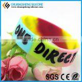 Summer Popular Ladies Favourite Silicone Bracelet, Various Printing Wristband thumbnail-3