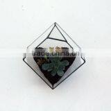 Stained Glass Small Cube Airplant Cactus Terrarium thumbnail-5