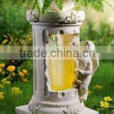 Garden Angel Fountain With LED Light thumbnail-1