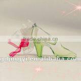Promotional Acrylic Crystal Craft Heels Shoes Valentines Gift for Girlfriend thumbnail-2