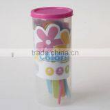 Plastic Airtight Cup With Cutlery Picnic Set thumbnail-3