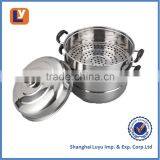 Stainless Steel Steamer Pot Food Steamer 2 Layer thumbnail-2