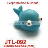 Exophthalmos Bullhead Vinyl Fish Toy For Kids thumbnail-1