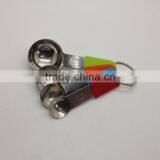 Stainless Steel Measuring Spoon Set Covered Silicone Handle