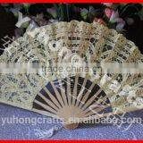Beautiful Lace Bamboo Fan for Ladies thumbnail-1