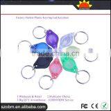 Plastic Promotional Blue Light Wholesale Price Customized LED Keychain thumbnail-1