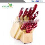 New 2016 Household Stainless Steel Double Steel Kitchen Knife Head 12 PCS thumbnail-1