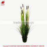 150cm Artificial Onion Grass With Cattails in Pot Fake Grass for Decoration thumbnail-1