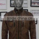 2014 Canada PU Jacket With Two Pockets on Chest Cheap Hot Sell Wholesell Price thumbnail-1