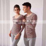 Unisex Pajama Set for Couple Thermal Underwear Cotton Fabric thumbnail-5