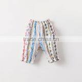 2017 Wholesale Summer Girls 3/4 Pants Kids Floral Beam Foot Trousers thumbnail-2