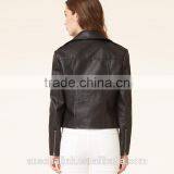 New Arrival Pakistan Style Girls Short Leather Jacket Made in China 2016 thumbnail-3